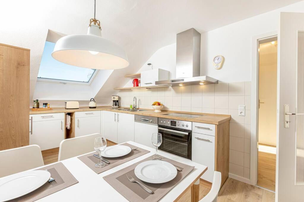 Einfach Schoene Ferienwohnung 巴克南 外观 照片